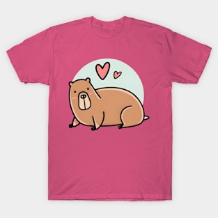 Capybara Art T-Shirt